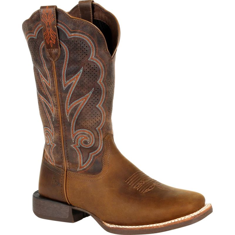 Durango|Lady Rebel Pro Women's Cognac Ventilated Western Boot ...